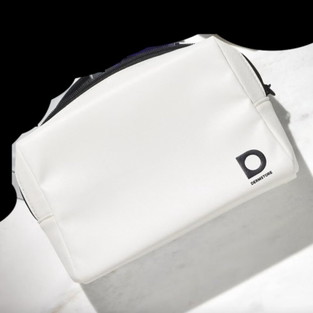 🔥3/$30 NEW Dermstore Branded Makeup Cosmetic Travel Zippered Bag Pouch Dopp Kit